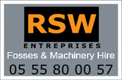 RSW Enterprises, Groundworks/Swimming Pools/Septic Tanks in Limousin