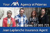 AXA Jean Laplanche agence, Insurance in Languedoc-Roussillon