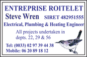 Entreprise Roitelet, Electricians/cable installers in Brittany