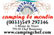 Camping le Moulin, Poitou-Charentes